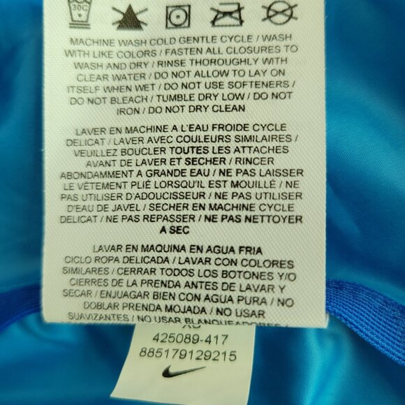 Nike Jacket Storm Fit Stormfly Running Jacket Blue Women's XS - Picture 11 of 12